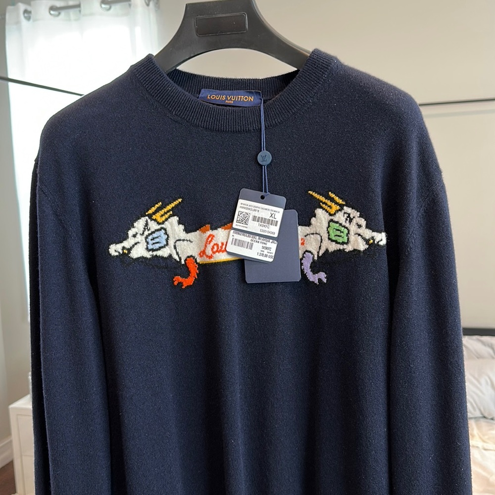 Men’s Louis Vuitton sweater xl new with tags